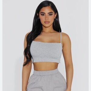 Naked Wardrobe NW Solid Vibes Crop Top